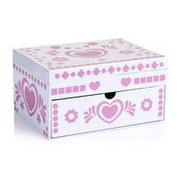 Wilko Decorate Your Own Shimmer and Sparkle Jewellery Box
