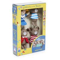 Wilko Story Tales Goldilocks and the 3 Bears Plush Toys
