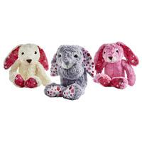 wilko play plush rabbit assortment