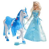 Wilko Play Princess Doll and Horse with Grooming Accessories
