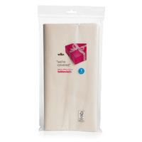 wilko paper tablecloth cream 180 x 120cm