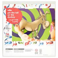 Wilko Pin the Tail on the Donkey Party Game