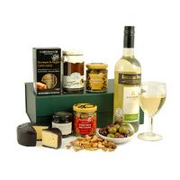 wine cheese delight hamper