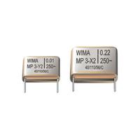 wima mpx20w3220fi00ms 022f 20 250 vac metallized paper capacit