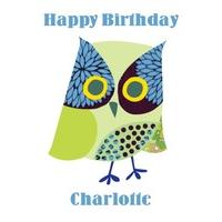 Wise Owl | Personalised Birthday Card