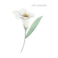 With Sympathy - Personalised Condolence Card