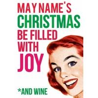 Wine | Christmas Card | DM1510