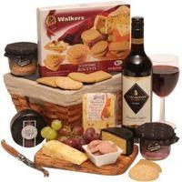 wine cheese pate hamper