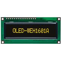 Winstar WEH001601A 16x1 OLED Display, Yellow