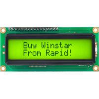 Winstar WH1602A-YYH-JT 16x2 LCD Display Yellow/green LED Backlight