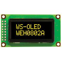 Winstar WEH000802A 8x2 OLED Display, Yellow
