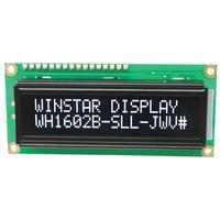 Winstar WH1602B3-SLL-JWV 16x2 LCD VATN White on Black I2C Interface
