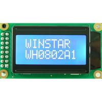 Winstar WH0802A-NYG-JT 8x2 LCD Display Reflective