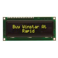 winstar weh001602alpp5n00001 16x2 oled display yellow 80x36x10mm