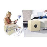 Wireless Bluetooth Ottoman Cube Speaker