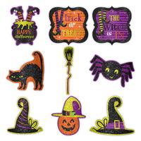 Witches\' Crew Glitter Cut Outs