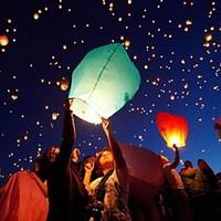 Wishing Lanterns Flying Balloons...