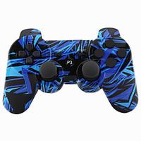 Wireless Joystick Bluetooth DualShock3 Sixaxis Rechargeable Controller gamepad for Sony PS3 (Multicolor)