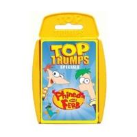 winning moves top trumps phineas and ferb