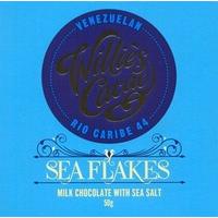 Willie\'s Milk chocolate with sea salt bar