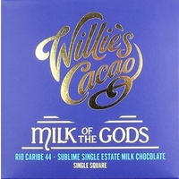 Willie\'s, Milk of the Gods, 44% milk chocolate bar