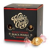 Willie\'s, Black Pearls, Sea Salt Caramel Dark Chocolates