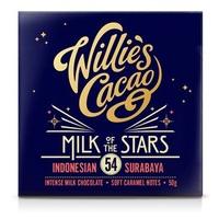 Willie\'s Milk of the Stars, Surabaya 54% milk chocolate bar