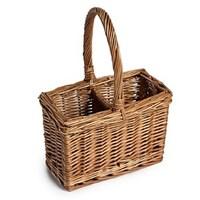 Wicker 2 Bottle Wine Basket