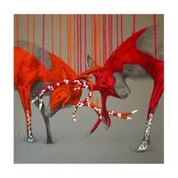 Wild Times II - Hand Finished Gold By Louise McNaught