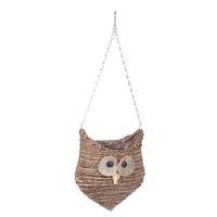 Wise Owl Hanging Planter