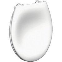 Wickes White Thermoset Toilet Seat