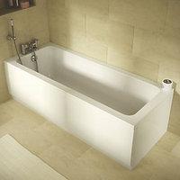 wickes lesina reinforced single ended bath 1700mm