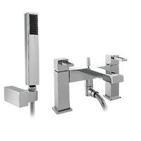 wickes teramo bath shower mixer tap chrome