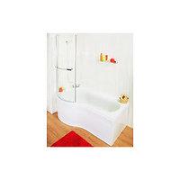 Wickes Misa Shower Bath Compact Right Hand White 1500mm
