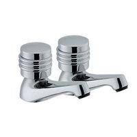 Wickes Salerno Bath Taps Chrome