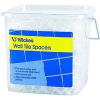 Wickes Wall Tile Spacers 2.5mm 3000 Pack