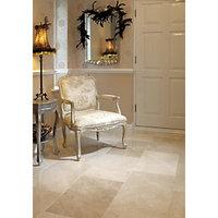 Wickes Champagne Brushed Marble Wall & Floor Tile 610 x 406mm