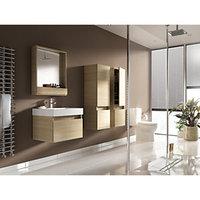 wickes mondavio mirror wall unit aragon oak 900mm