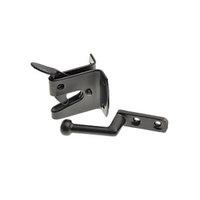 wickes heavy duty auto gate latch black 150mm