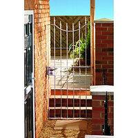 Wickes Windsor Galvanised Steel Gate Silver - 914 x 1880 mm