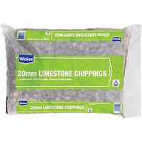 Wickes 20mm Limestone Chippings Major Bag