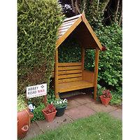 wickes blossom arbour 1230 x 650 mm