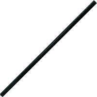 Wickes Chelsea Bow Top Steel Gate Post Black - 50 x 1980 mm