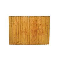 Wickes Featheredge Fence Panel 1.83m x 1.24m 5 Pack