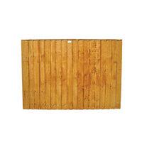Wickes Featheredge Fence Panel 1.83m x 1.24m 10 Pack