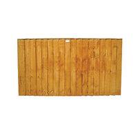 Wickes Featheredge Fence Panel 1.83m x 0.93m 5 Pack
