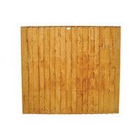 Wickes Featheredge Fence Panel 1.83m x 1.54m 5 Pack