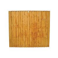 Wickes Featheredge Fence Panel 1.83m x 1.54m 10 Pack