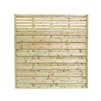 Wickes Kyoto Fence Panel 1.8m x 1.8m 3 Pack