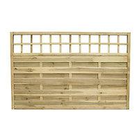 Wickes Hertford Fence Panel 1.8m x 1.16m 5 Pack